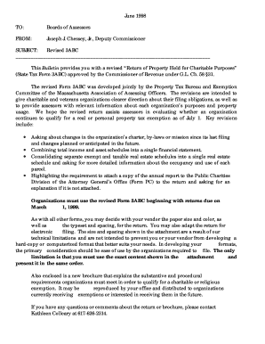 Massachusetts Form 3ABC