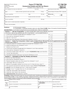 Connecticut Estate and Gift Tax Return