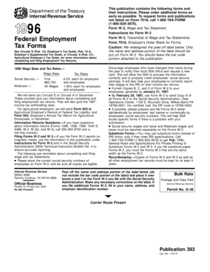 Form W-2 Wage and Tax Statement