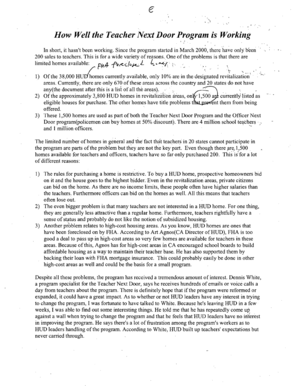 Fillable Online Clintonlibrary How Well The Teacher Next