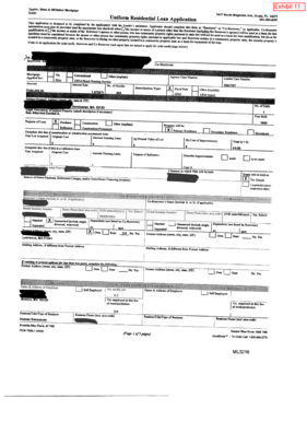 USDA Loan Application Form