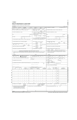 Health Insurance Claim Form