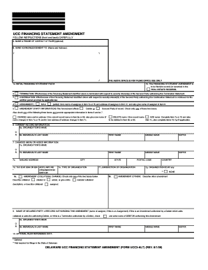 UCC Financing Statement Amendment