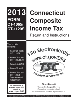 Connecticut Composite Income Tax Return