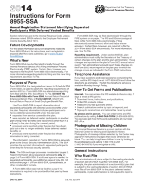 Form 8955-SSA Instructions