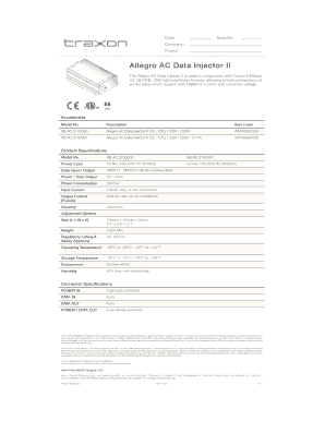 EN_Nano_Liner_Allegro_AC_XB_RGB_Spec. Technical Specification Sheet