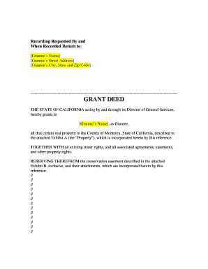 California Grant Deed