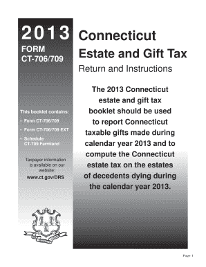 Connecticut Estate and Gift Tax Return