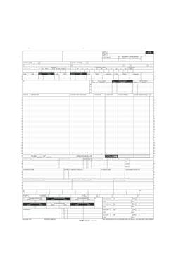 OWCP-04 Medical Billing Form