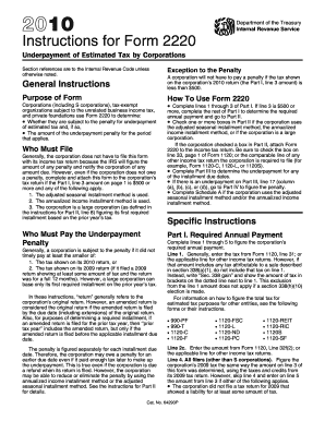 Instructions for Form 2220