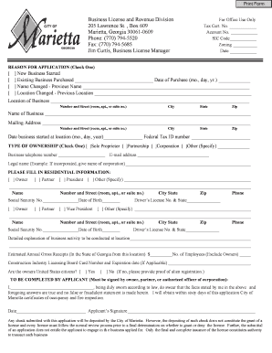 Citizenship Affidavit for Business License