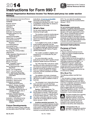 Instructions for Form 990-T