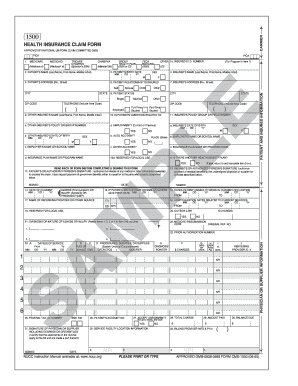 Health Insurance Claim Form