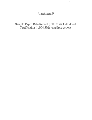 California Payee Data Record