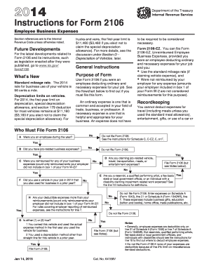 Instructions for Form 2106