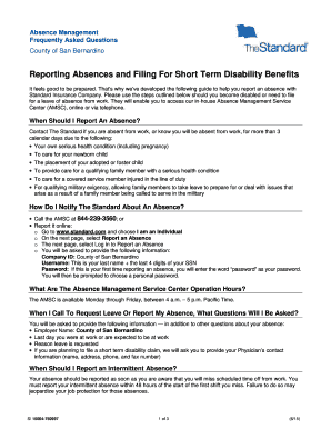 Leave Request for Extended Sick and Special Leave
