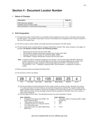 IRS Document Locator Number Guide