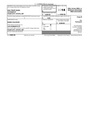 Form 5498-SA