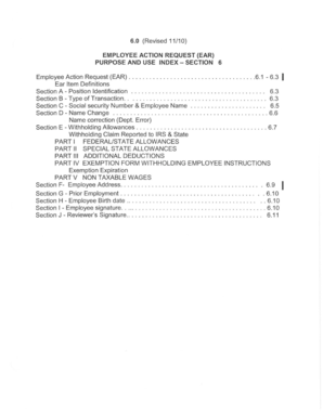 Employee Action Request Form 686