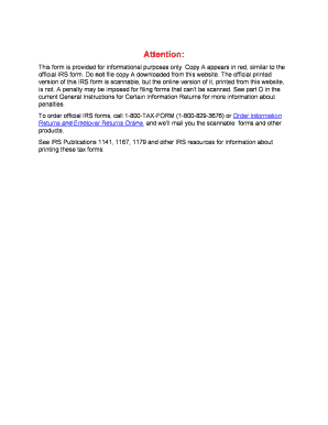 IRS Form 1099-MISC