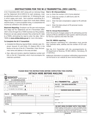 W-2 Transmittal Form