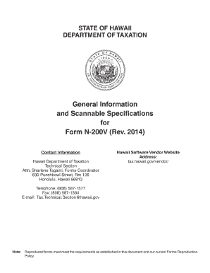 Hawaii Individual Income Tax Payment Voucher