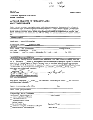 National Register of Historic Places Registration Form