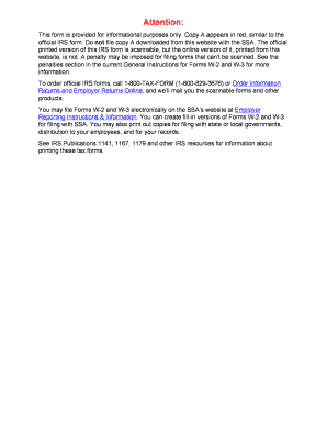 IRS Form W-3 Transmittal of Wage and Tax Statements