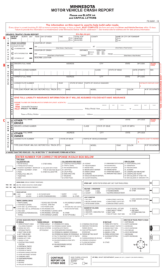 Minnesota Motor Vehicle Crash Report