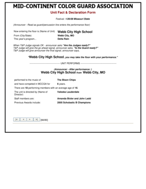 Form preview
