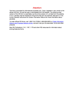 IRS Form 1098 2013 Mortgage Interest Statement