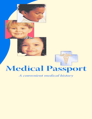 Medical Passport Form