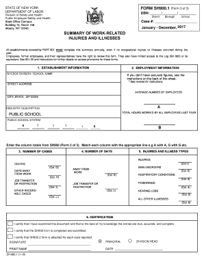 New York School Safety and Health Form