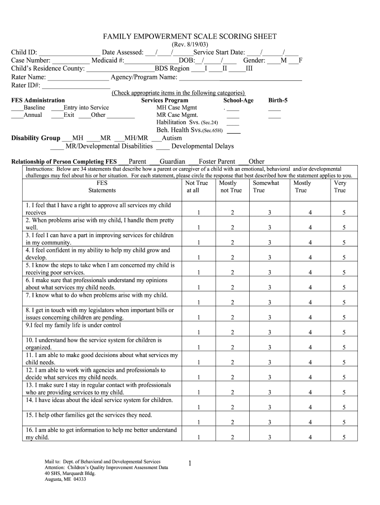 family environment scale 27 items pdf Preview on Page 1.