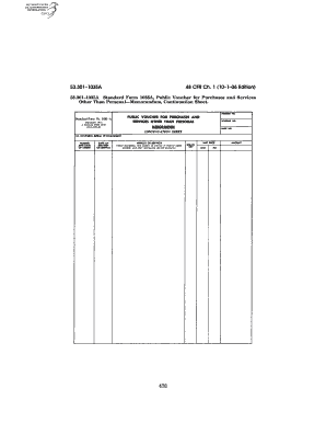 Standard Form 1035A Public Voucher