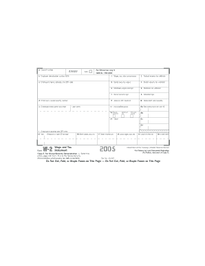 Form W-2 (2005)