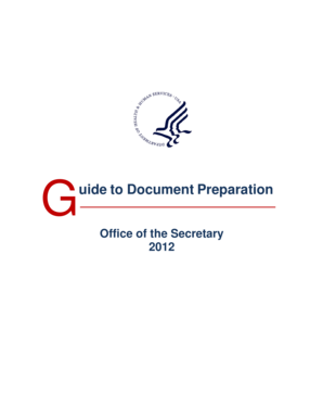 Uide to Document Preparation