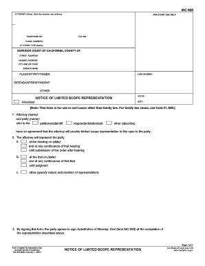 For family law cases, use form FL-950 - courts ca