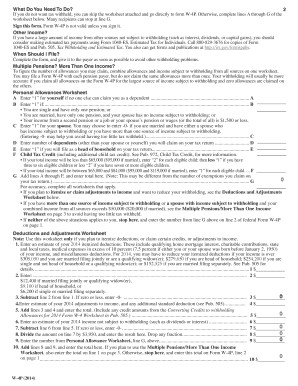 Form W-4P Worksheet