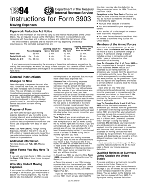 Instructions for Form 3903