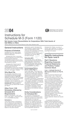 Instructions for Schedule M-3 (Form 1120)