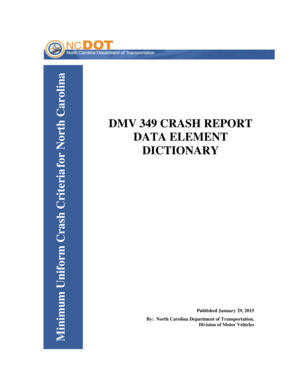 North Carolina DMV Crash Report
