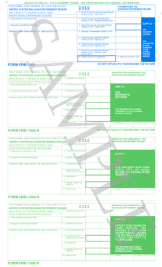 US Railroad Retirement Board Tax Statement Form