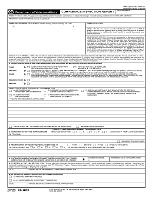 VA Compliance Inspection Report
