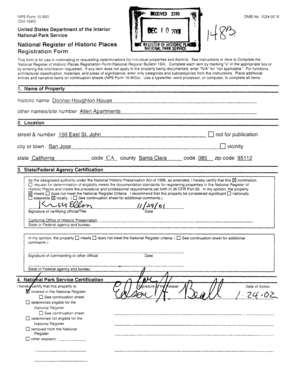 National Register of Historic Places Registration Form