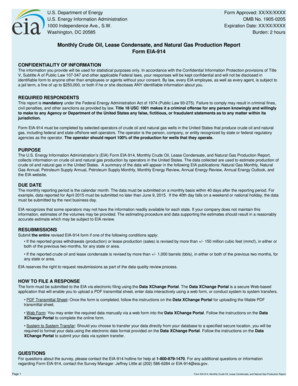 Monthly Crude Oil and Natural Gas Production Report