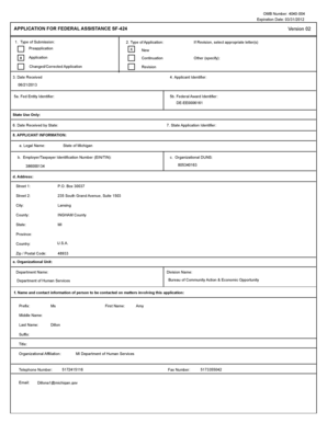 US Federal Weatherization Assistance Program Application