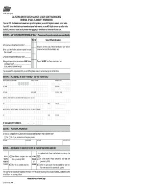 California Identification Card Renewal by Mail