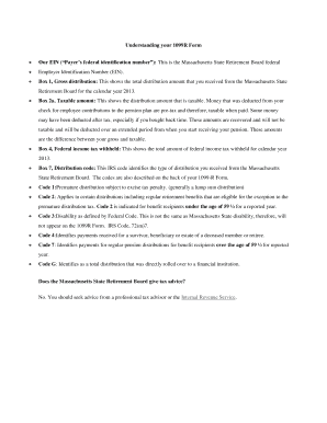 1099-R Form Explanation