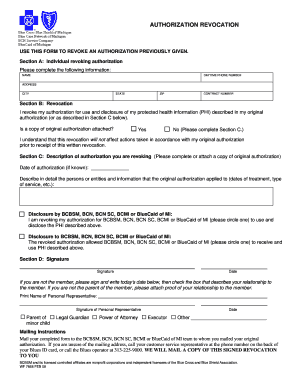 Authorization Revocation Form